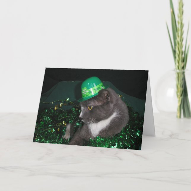 Leprechaun Kattunge! Kort (Framsida)