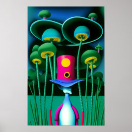 Leprechaun Ken Gage Fantasy Poster