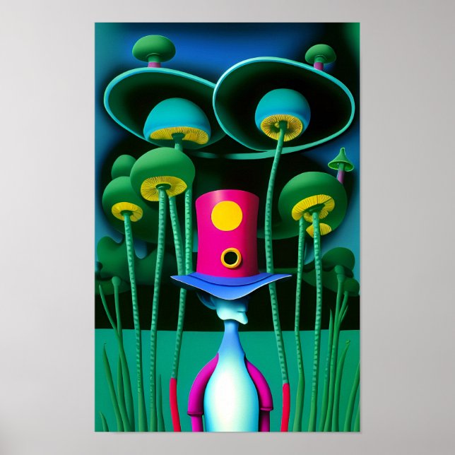 Leprechaun Ken Gage Fantasy Poster (Framsidan)