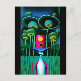 Leprechaun Ken Gage Fantasy Vykort