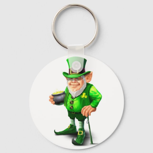Leprechaun Keychain Nyckelring (Framsida)