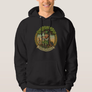 Leprechaun Kittla Mig Irländsk Hoodie