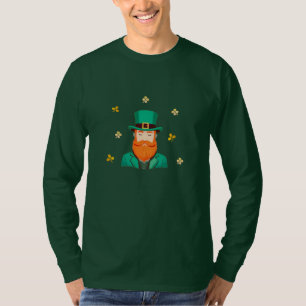 Leprechaun Klöver Shamrock Patrick's Day T Shirt
