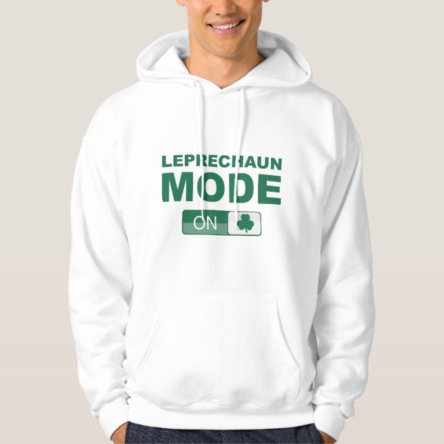 Leprechaun-läge på hoodie (Framsida)