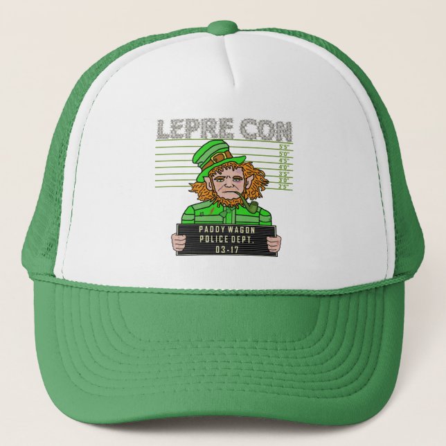 Leprechaun Leprecon Mugshot Truckerkeps (Framsida)