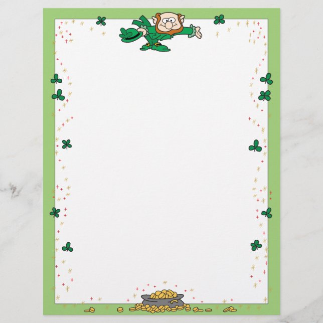 Leprechaun Letterhead (Framsida)