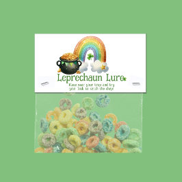 Leprechaun Lure, St patricks day Fällagn Tidsbeställning Kort