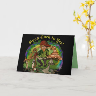 Leprechaun, Lycka till till Yee! Kort för hälsning