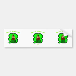 Leprechaun Magic Bumper Sticker Bildekal