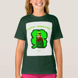 Leprechaun Magic Girls Deep Forest T Shirt
