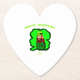 Leprechaun Magic Heart Papprare Underlägg Papper