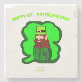 Leprechaun Magic Marble Stone Underlägg