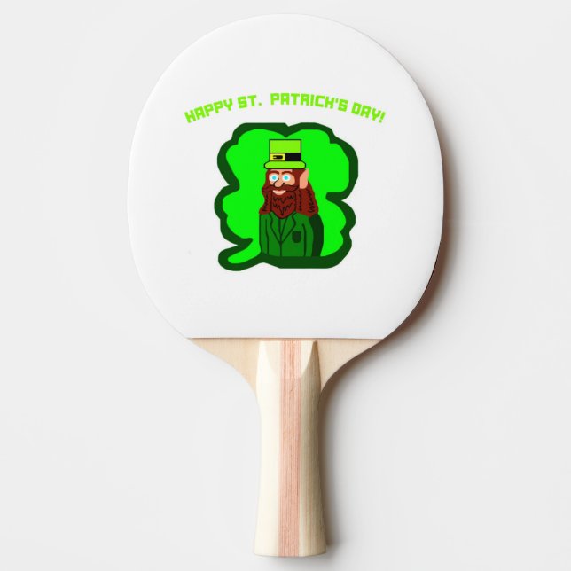 Leprechaun Magic Ping Pong Paddle Pingisracket (Framsidan)