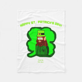 Leprechaun Magic Small Flebit Blanket Fleecefilt