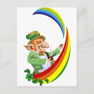 Leprechaun Magic Vykort