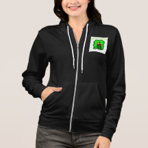 Leprechaun Magic Women's Fullt-Zip Hoodie