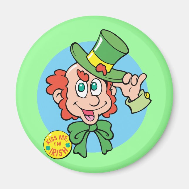 Leprechaun Magnet (Framsidan)