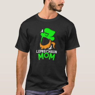 Leprechaun Mamma Shamrock St patricks day Irish Ir T Shirt