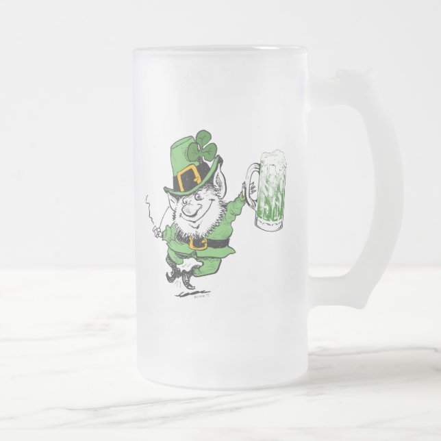 Leprechaun med Beer Mugg (Höger)