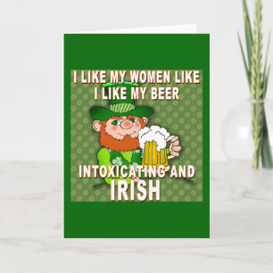 Leprechaun Meme från St patricks day Kort