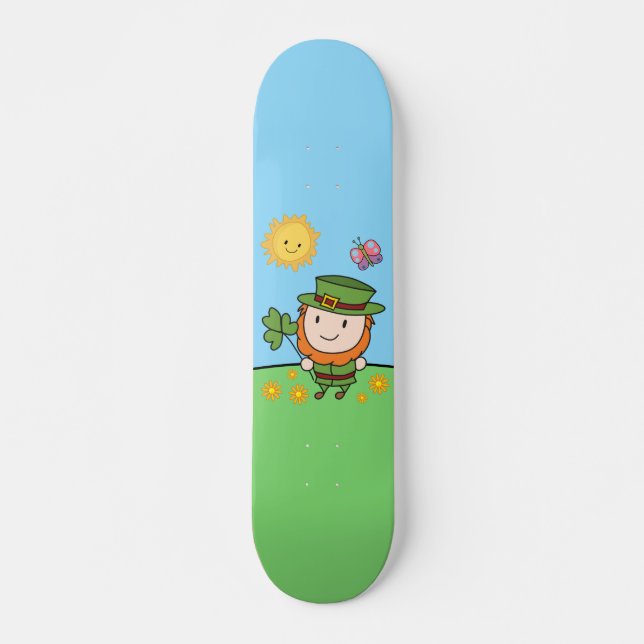 Leprechaun Mini Skateboard Bräda 18,5 Cm (Framsida)