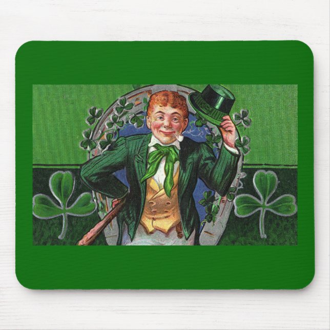 Leprechaun Mouse Pad Musmatta (Framsidan)