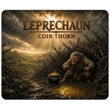 Leprechaun Mynt Törn Mörk Realism