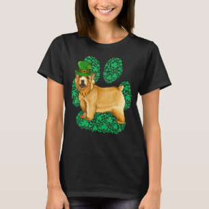 Leprechaun Norwich Terrier St Patricks Day Shamroc T Shirt