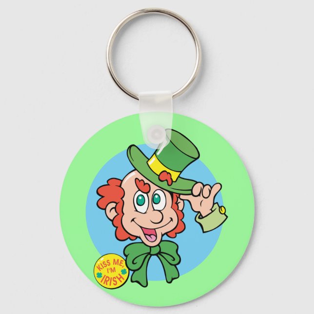 Leprechaun Nyckelring (Framsida)