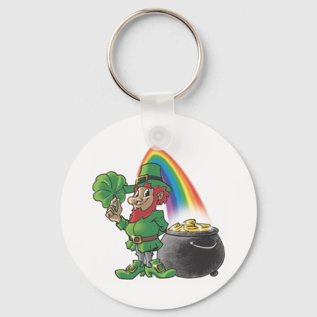 Leprechaun Nyckelring (Framsida)