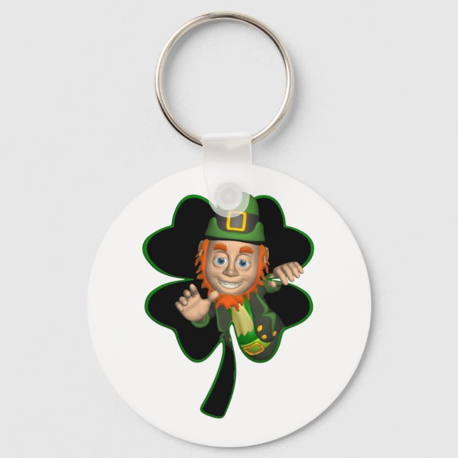 Leprechaun Nyckelring (Framsida)