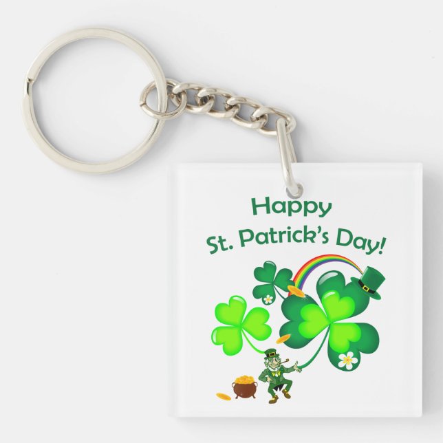 Leprechaun och Shamrock (Framsidan)