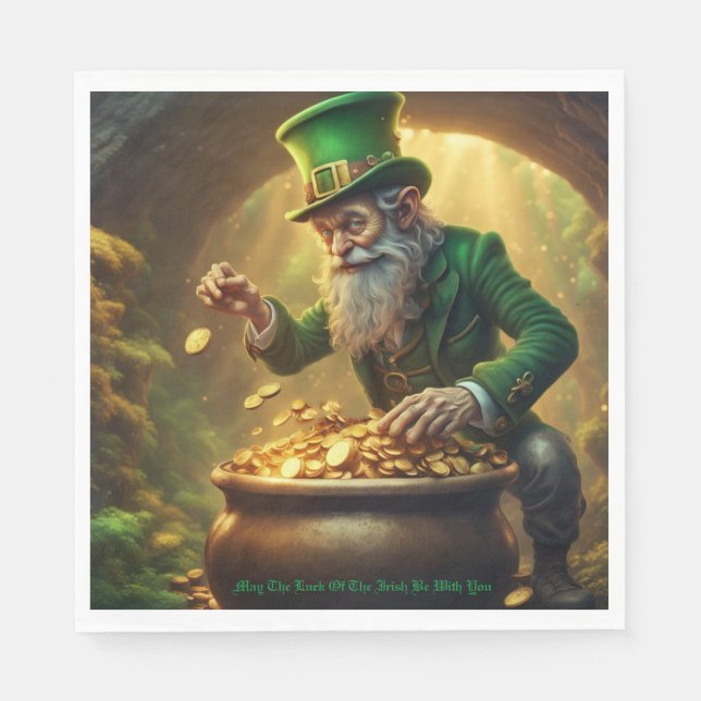 Leprechaun Papper Pappersservett (Framsidan)