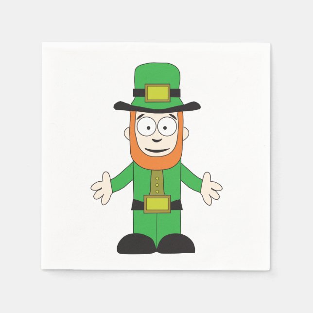 Leprechaun Pappersservett (Framsidan)