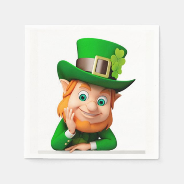 Leprechaun Pappersservett (Framsidan)