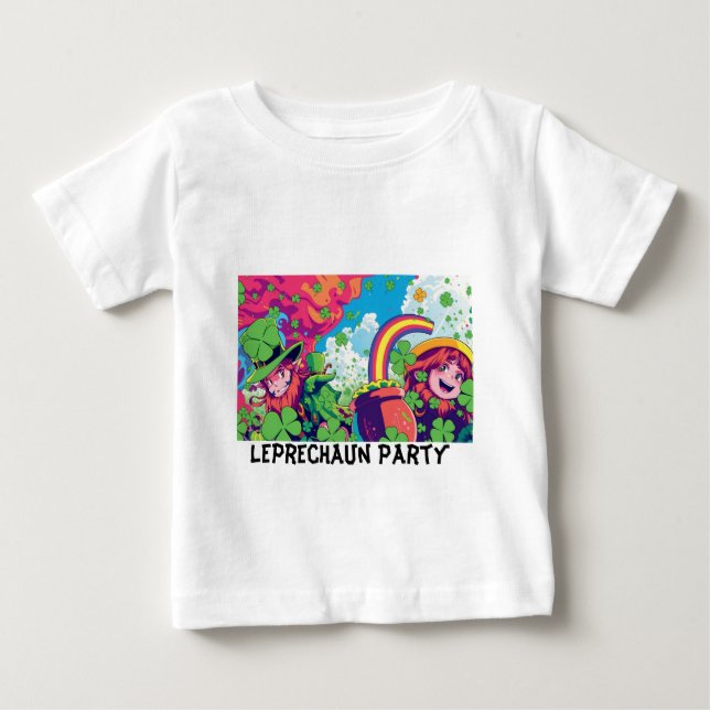 Leprechaun Party Cyber-Kid Tee (Framsida)