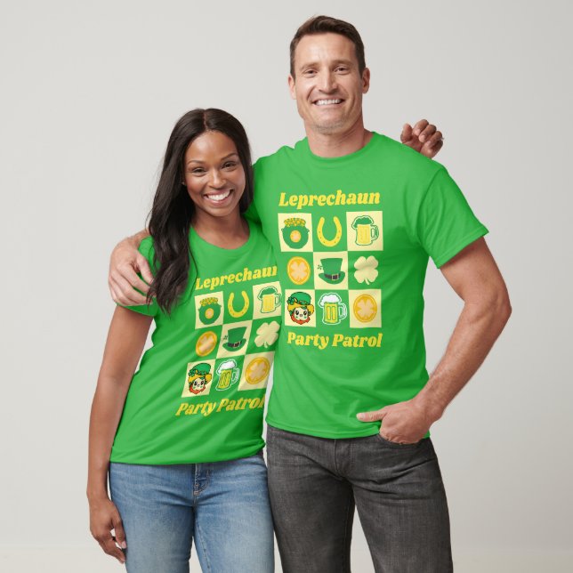 Leprechaun Party Patrol T Shirt (Unisex)