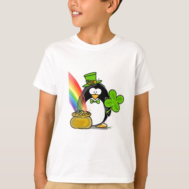 Leprechaun Penguin Tröja (Framsida)