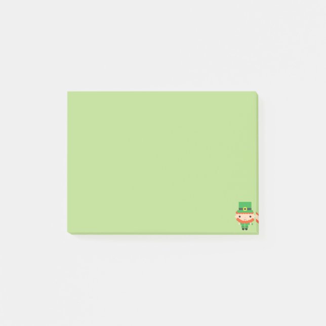 Leprechaun Post-it Notes Block (Framsida)
