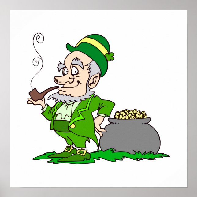 Leprechaun Poster (Framsidan)