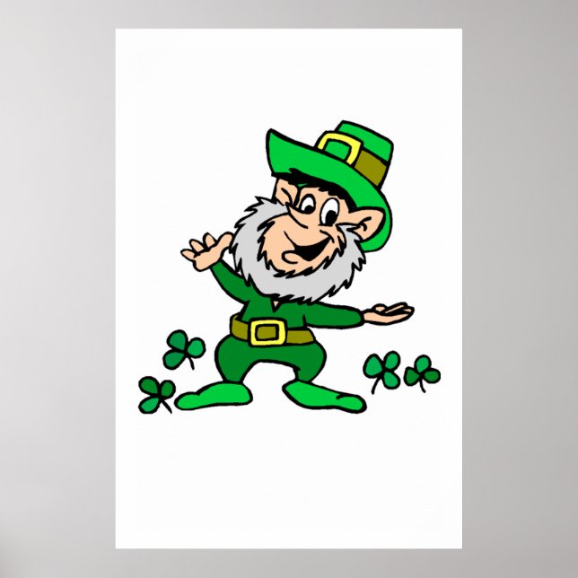 Leprechaun Poster (Framsidan)