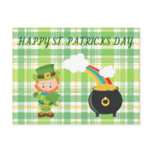 Leprechaun & Pot av Guld.