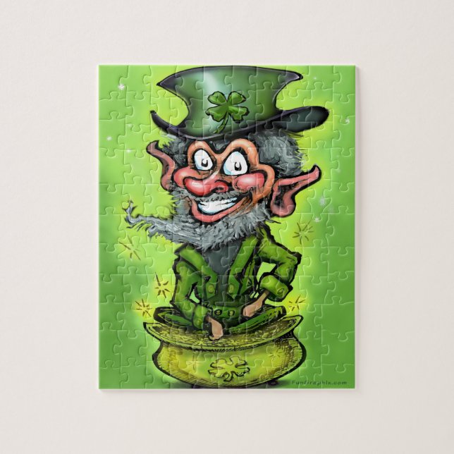 Leprechaun Pussel (Vertikal)