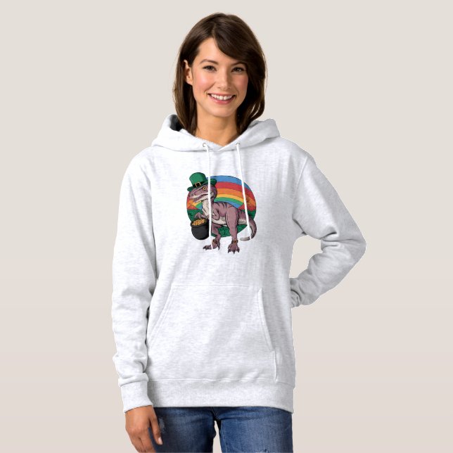 Leprechaun Raptor T Shirt (Hel framsida)