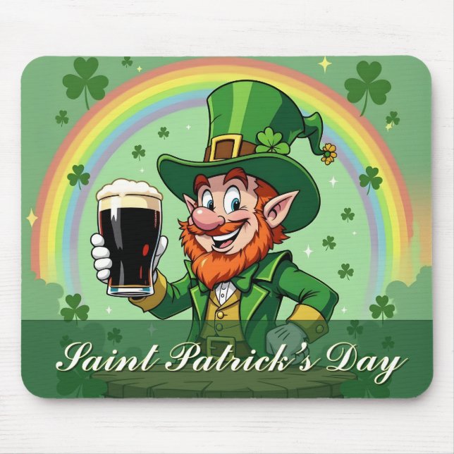 Leprechaun’s Cheers Beneath the Rainbow Musmatta (Framsidan)