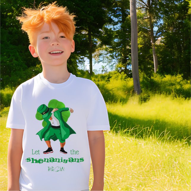 Leprechaun Shenanigans St patrick's day Shamrock T Shirt (Skapare uppladdad)
