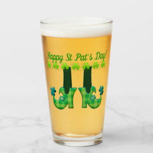 Leprechaun Shoes St patrick's day Glaskopp