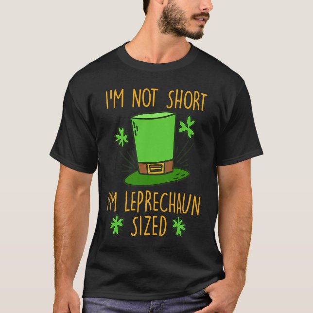 Leprechaun size little friend St Patrick's Day  3 T Shirt (Framsida)