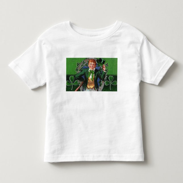 Leprechaun Småbarn Shirt Tee (Framsida)