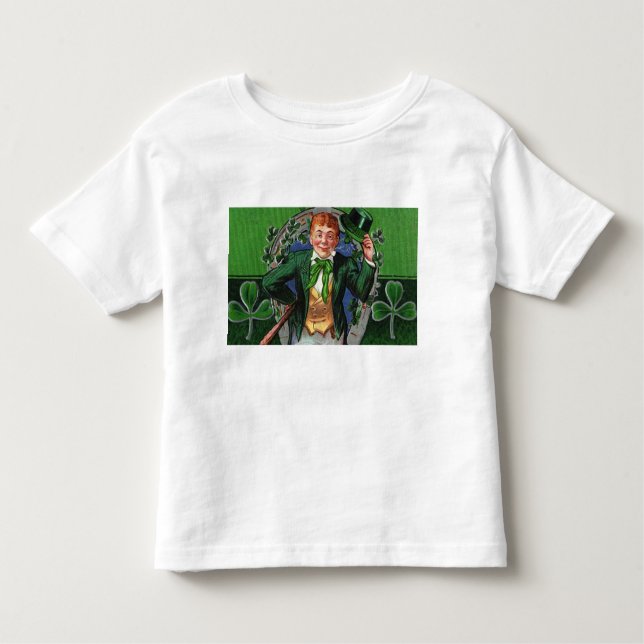 Leprechaun Småbarn Shirt Tee Shirt (Framsida)